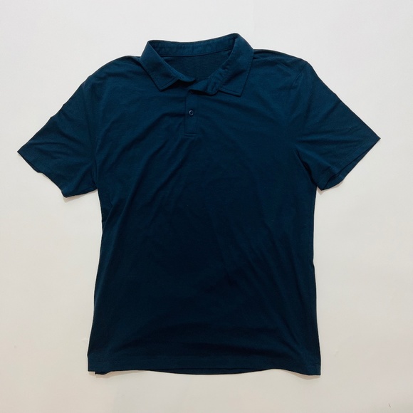 Lululemon - L - Navy Polo - Picture 1 of 2